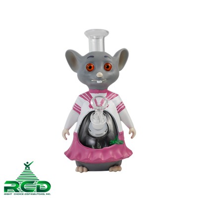 WATER PIPE PINK DRESS FEMALE MOUSE WP12098 1CT